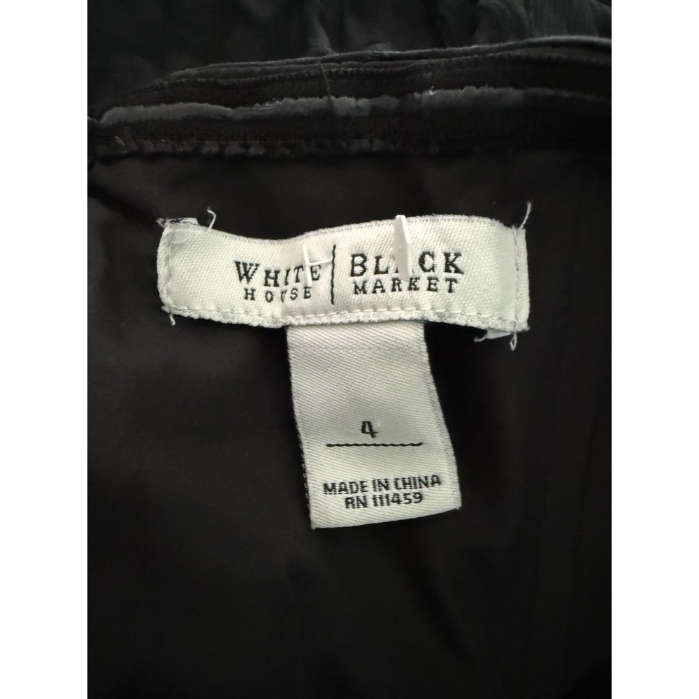 White House Black
Market Silk Dress Strapless Mini Sz 4 Party Wedding Coquette - Picture 7 of 9